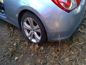 447-51075l Hyundai Driver Left Axle Shaft Rear Coupe Fits 09-12 Genesis 3615862