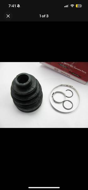 49506-2ba20 Hyundai Sante Fe 2007-2009 Front Right Cv Axle Boot Kit