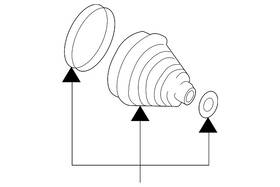 49542-d3010 Hyundai Genuine Inner Boot