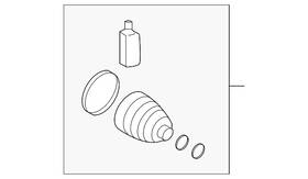 49581-c1050-sj Hyundai Genuine Outer Boot