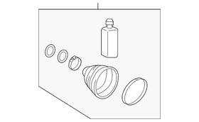 495a4-aa100 Hyundai Genuine Outer Boot