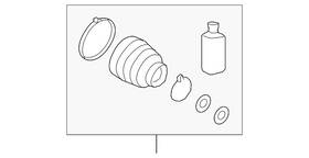 495l4-p2200 Hyundai Genuine Outer Boot