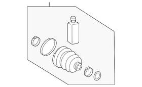 495r5-aa100 Hyundai Genuine Cv Joint Boot Kit