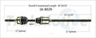 Iz-8029 Surtrack New Cv Axle Shaft Fits Isuzu Trooper 844084093295 Iz-8029 Surtrack New Cv Axle Shaft Fits Isuzu Trooper 844084093295