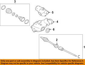 C2d23747 Jaguar Oem 13-23 Xe Front Suspension Carrier Axles-boot Kit