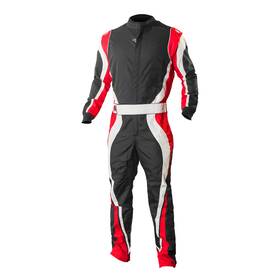 K1 Racegear 10-sp1-r-2xl Suit Karting Sp1 Adult 2x-large Black/red