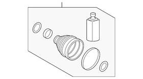 495r5-m7200 Kia Genuine Inner Cv Joint Boot