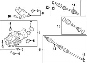 Lr092752 Land-rover Genuine Outer Joint