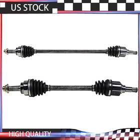 Lb-autoparts Carpshop20131107aa5746 Fits Ford Festiva 88-93 Standard Transmission 2x Front Cv Drive Axle Shaft