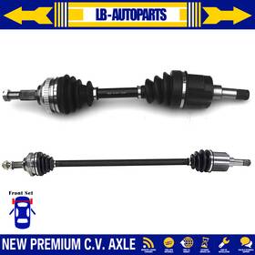 Qyfix08272025b2941 Lb-autoparts Fits Dodge Stratus 01-06 V6 2.7l Front 2x Cv Joint Axle Shaft
