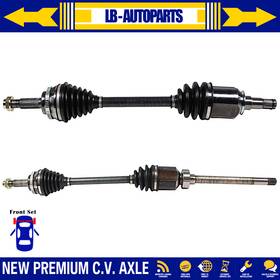 Sspplbbatu20220315a470 Lb-autoparts Fits 2003-2006 Pontiac Vibe Awd Front Left Right Set Cv Axle Shaft