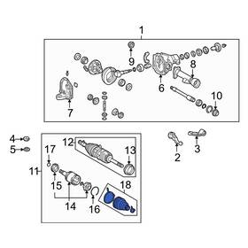 0442760121 Lexus Oe 442760121 For Lx470 1998-2007 Front Right Outer Cv Joint Boot Kit 0442760121 Lexus Oe 442760121 For Lx470 1998-2007 Front Right Outer Cv Joint Boot Kit