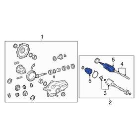 0442830101 Lexus Oe 442830101 For Is350 2011-2013 Front Left Outer Cv Joint Boot Kit