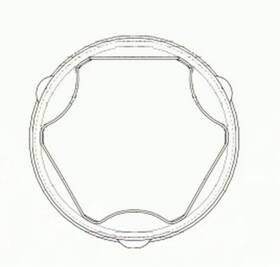 306534 Loebro Genuine Cv Joint Boot Kit