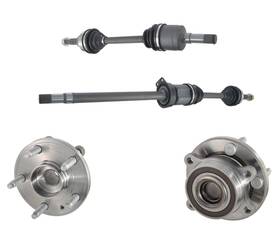 Mac Auto Parts 165960 Front Cv Axles And Wheel Hub Bearings Drive For Ford Taurus 3.5l 10-17