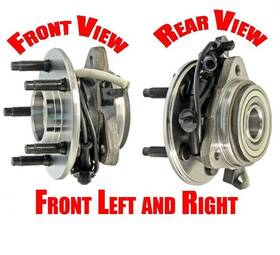 Mac Auto Parts 42733 2 Fits For 02-03 Door Ford Explorer Sport 4x4 Front Hub Wheel Bearing