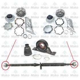 Ft15-18 Mako Cbd3k Rear Driveshaft Diff And Trans End Cv Joints Center Bearing Chrysler 300 Ft15-18 Mako Cbd3k Rear Driveshaft Diff And Trans End Cv Joints Center Bearing Chrysler 300