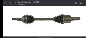 60-3553 Masterpro Cv Axle Assembly Remanufactured