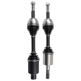 Anz62s Maxpeedingrods Pair Set Of 2 Front Cv Axle Shafts For Jeep Liberty 3.7l V6 4wd 2002-07
