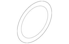 Mazda Ft13-25-071 Genuine Cv Axle Shaft Carrier Bearing Retaining Ring Ft1325071