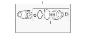 Gp40-22-520 Mazda Genuine Inner Cv Joint