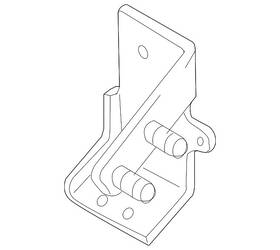 L3h5-25-740 Mazda Genuine Cv Axle Shaft Carrier Bearing Bracket