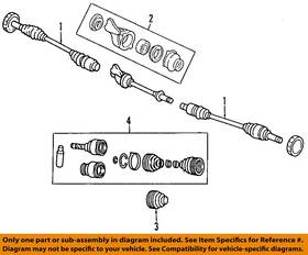 Gr052560xr0f Mazda Oem 95-00 Millenia Front Suspension-axle Assy Left