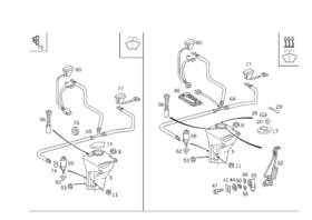 005-997-62-90-64 Mercedes-benz Genuine Cable Strap
