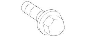 016-990-13-01 Mercedes-benz Genuine Axle Assembly Bolt