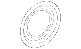 214-357-15-00 Mercedes-benz Genuine Axle Assembly Protector