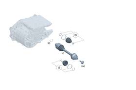 297-350-04-01 Mercedes-benz Genuine Repair Kit Boot