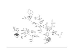 638-997-15-90 Mercedes-benz Genuine Binder