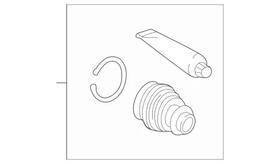 639-330-06-85 Mercedes-benz Genuine Boot Kit