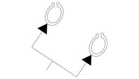 900055-030301 Mercedes-benz Genuine Retaining Ring