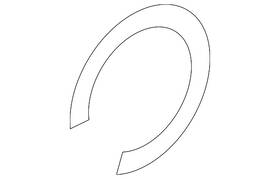 31-60-5-a25-fe9 Mini Genuine Axle Assembly Lock Ring
