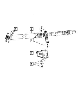 05105640aa Mopar Genuine Heat Shield 5105640aa