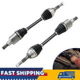 8o073086x2o67 Motorparter Pair Front Cv Axle Shafts For 2002-2009 Chevy Trailblazer Gmc Envoy Rainier 9-7x