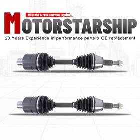 620m073009x2p620 Motorstarship Front Cv Axle Shaft Joint Set Assembly For 2002-2011 Dodge Ram 1500 4wd 2