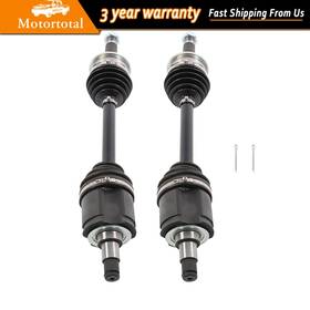 To-8-8539 Motortotal6 Set Of 2 Front Cv Axle Shaft For 2001 2002 -2007 Toyota Sequoia 2000-2006 Tundra