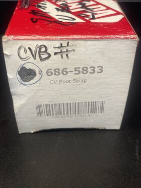 686-5833 Napa Cv Boot Strap Clamps Qty 8