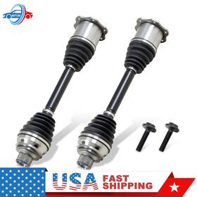 7b073083x2b745 Neptuneauto Pair Front Left And Right Cv Axle Shaft For Audi Q5 A6 A7 A8 Quattro S6 S8 Rs7 Sq5