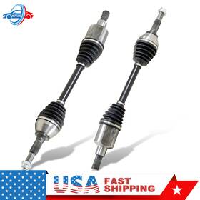 Neptuneauto 7b073086x2b756 Set Front Left And Right Cv Axle Shafts For 02-09 Chevy Trailblazer Gmc Envoy 4wd