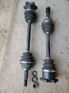 39600-40p60 Nissan 90-96 300zx Z32 Twin Turbo Oem Left And Right Axle Pair