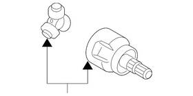 39711-6re0a Nissan Genuine Inner Joint
