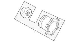 39711-80b0a Nissan Genuine Inner Joint