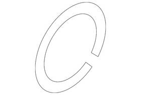 39735-7s000 Nissan Genuine Inner Boot Stopper