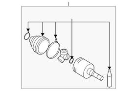 C9211-el10a Nissan Genuine Outer Joint