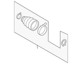 C9241-8j100 Nissan Genuine Outer Boot