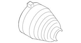 C9bda-jx00l Nissan Genuine Outer Boot
