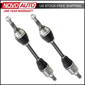 M073086x2-c Novoauto Set 2 Front Cv Axle Shafts For 2002-2009 Trailblazer Envoy Rainier Bravada 9-7x